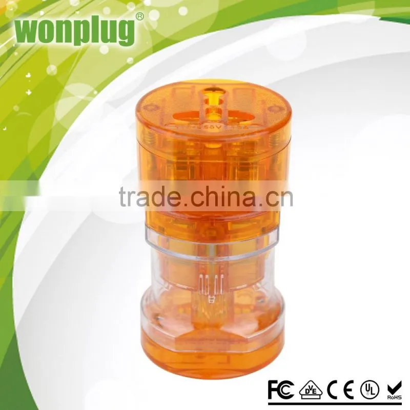 Best price Protable Detachable worldwide travel adapter for Surinam 10A 250V