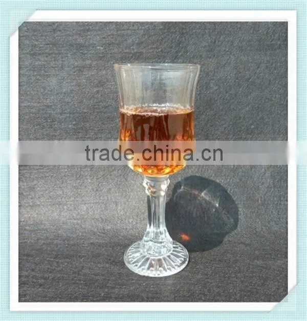 Europe market hot sale diamaond whiskey glass cup goblet whiskey cup with high quality