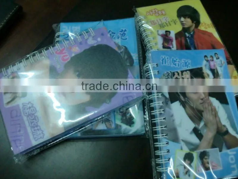 PVC Cover NotePad with Customized Logo