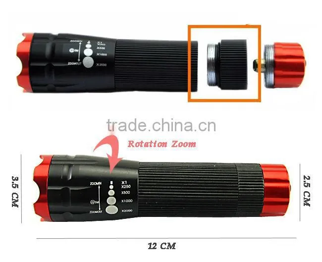 swat electric flashlight