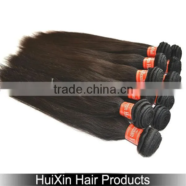 Current hot sale 100% virgin brazilian straight hair bulk from China