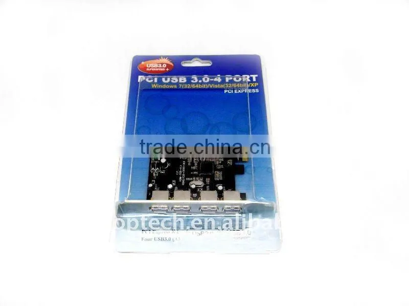usb3.0 4-port pci express adapter card