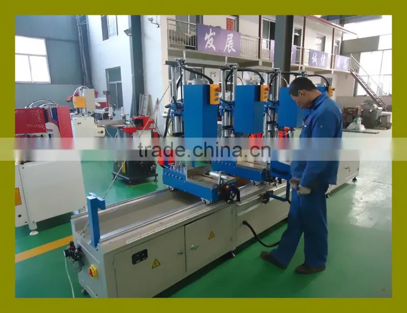 Four head Aluminum door window hole drilling machine