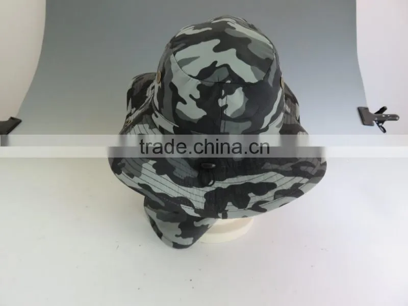 Custom Cheap Camouflage Bucket Hat