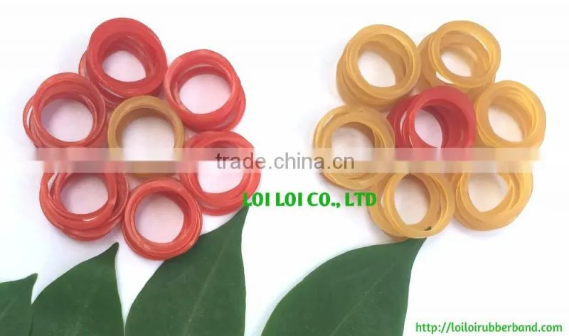 Colored Vietnam flexible Rubber bands best price and best quality