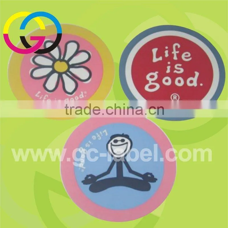 BOPP adhesive label tyre sticker waterproof sticker