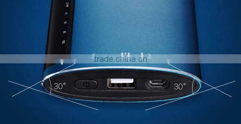 Metal fashion OEM Customized Logo 12000mAh new design power bank External Battery Charger Pack for iPhone, iPad, Samsung,