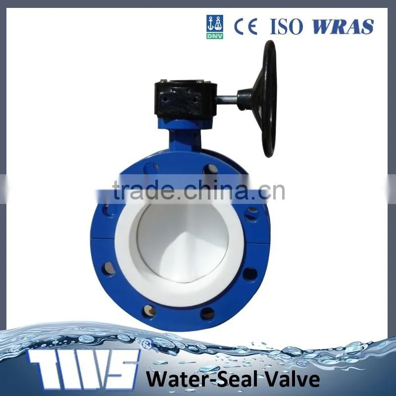 wafer/lug Butterfly Valve with ptfe disc