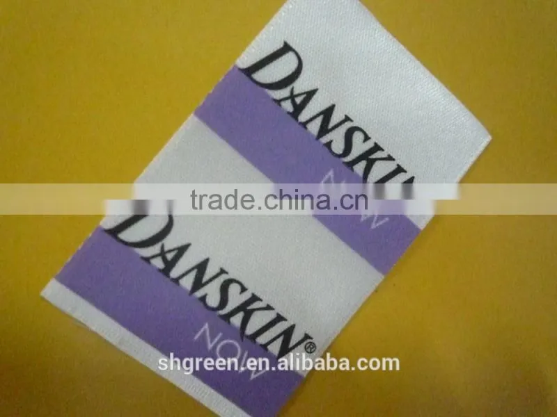 Top sewing printing label tags with full color