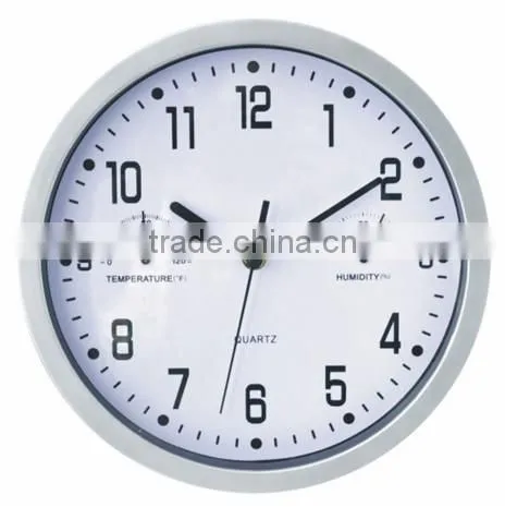 Weather Station Clocks With Blue Backlight