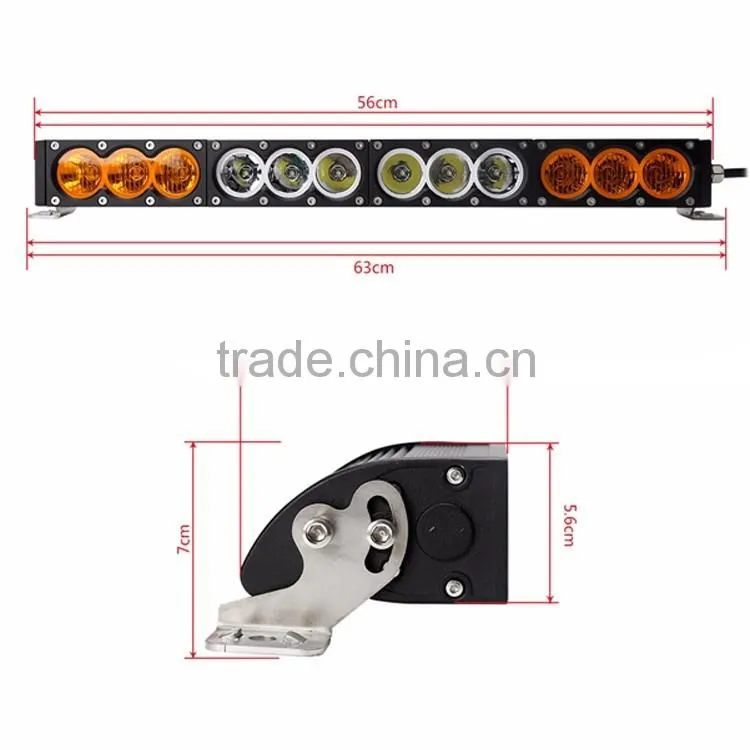 2016 new luanched/single row light bar 10W led work light bar amber 30W 60W 90W 120W 150W 180W 210W 240W 270W