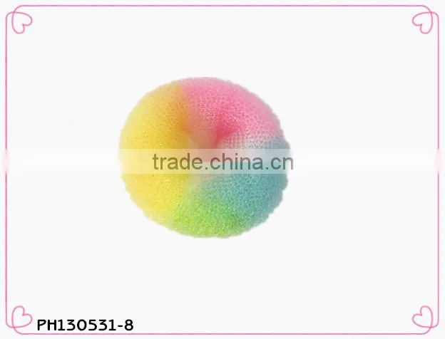 cheap multicolor hair bun manufacturer