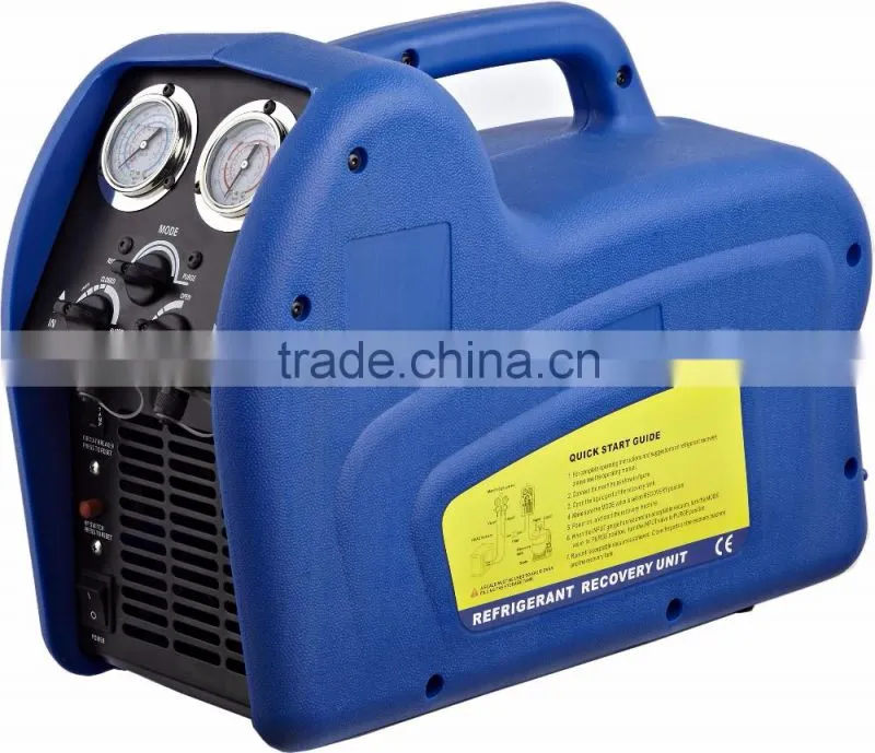 high quality R134aRefrigerant Recovery Unit with oil separator refrigerant gas dual voltage RECO250SD
