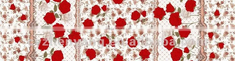 100% polyester pigment print fabric
