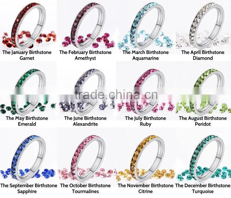 wedding ring philippines, ring set, wedding ring sets for June birthstones rings with stainless steel