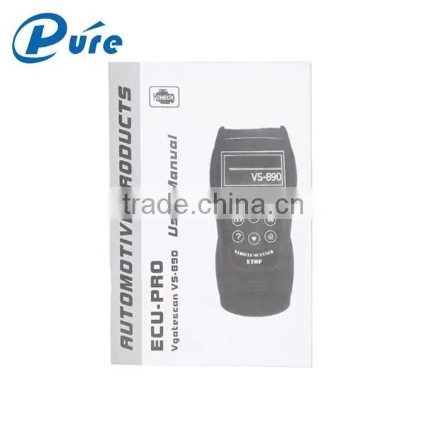 Vgate Vs890 Auto Diagnostic Tool Car Trouble Code Reader Eraser Obd2 Scanner