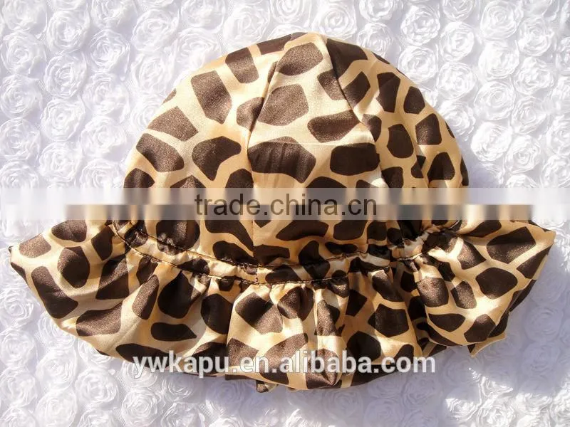 Multi colors sun hat,satin lined hat