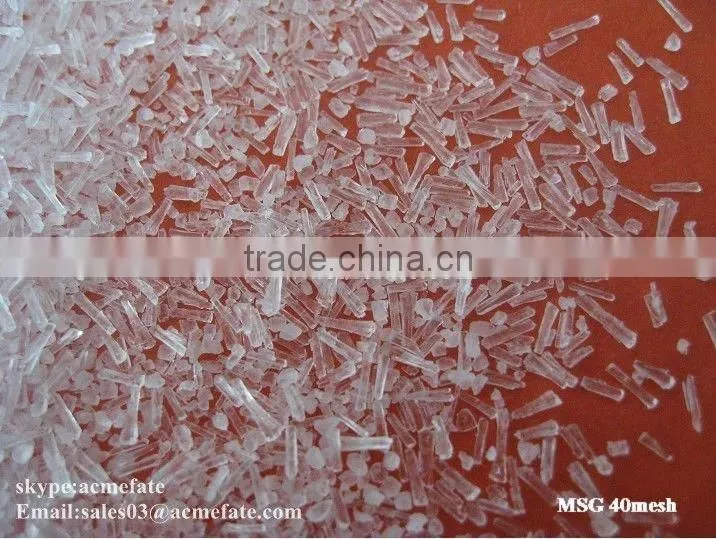 65% purity, 40 mesh MSG