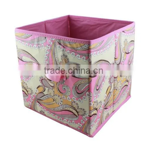 Factory wholesale home garment saving storage box, Reusable non-woven high capacity organizer lidless(BBHT006)