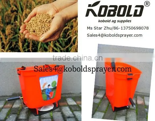 (WSP-08)KOBOLD walk behind manual salt spreader