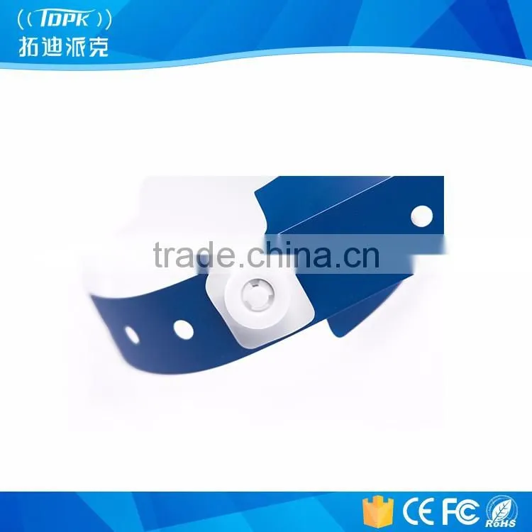 HF CHIP,UHF paper disposable RFID wristbands ZZ003