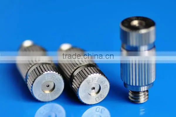 70 bar High Pressure Cooling Mist Cleanable Anti-drip Ruby Orifice Fog Nozzle