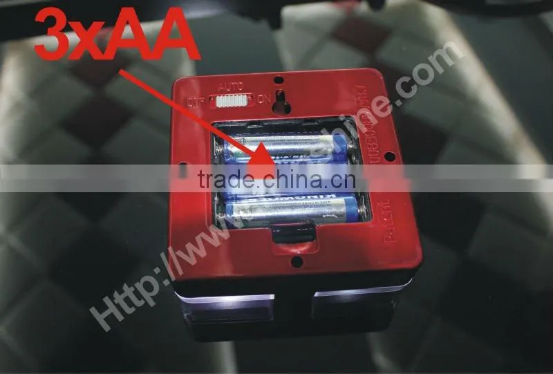 hot gift box shaped 240v mood sensor led light with 4led