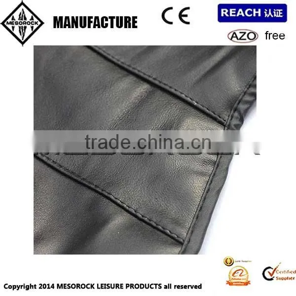 leather motorcycle leg warmer knee Protectors Off-Road electric bicycle