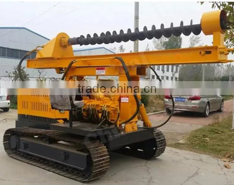 Steel Posts Installation Pile Driving Machine Highway Guardrail Hydraulic Pile Driver