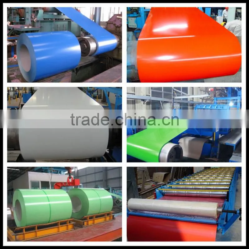 2016 Pre-painted Hot Dip Galvanized Steel Coils / PPGI Steel