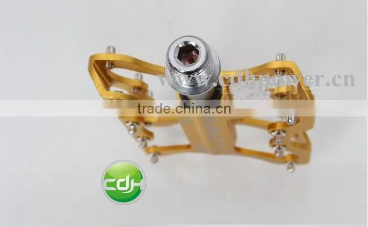 golden color bike pedals/Aluminium pedals