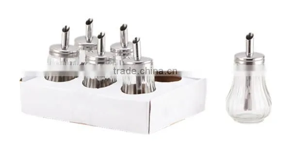 7pc Kitchen Stainless Steel Magnetic Seasoning Jar Set