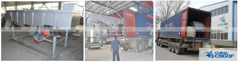 linear vibration screen manufacturer for silica sand