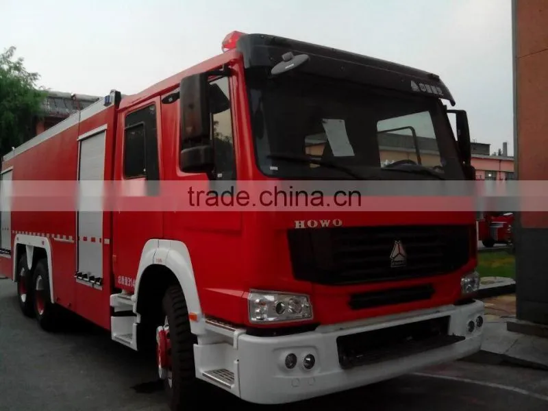 CNHTC HOWO 4X4 water tank foam tank howo fire truck China factory