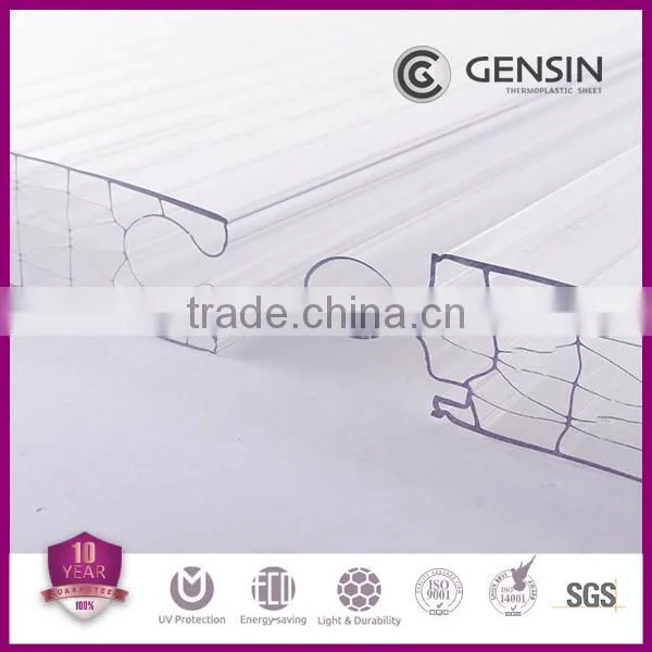 40mm Thicken Plug-pattern Polycarbonate Sheet,Wall Panel,Partition Interior Paneling Building Materials
