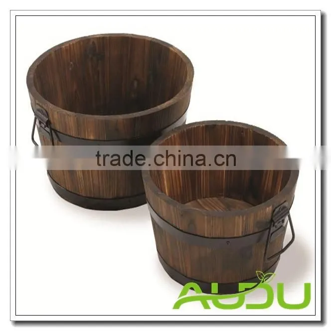 Audu Wooden Planter Set/Wooden Planter Boxes/Wooden Pot