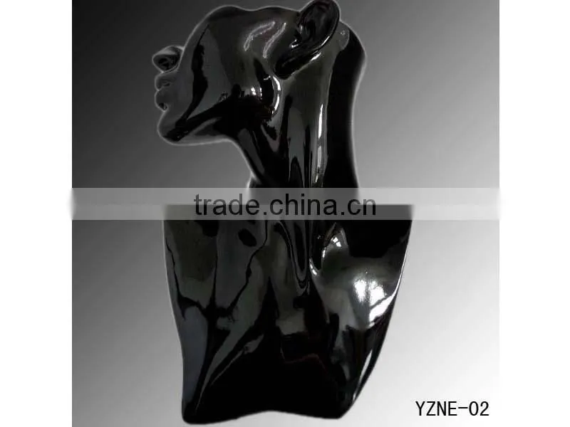 Fashion jewelry displays stand,Good quality necklace display mannequin head