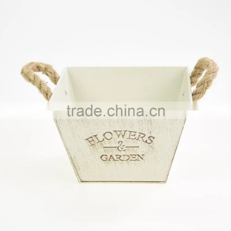 alibaba wholesale antique home decoration beer square galvanized metal bucket