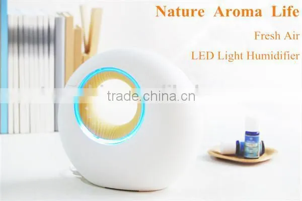 Hot Sale Eco-friendly 180ml long timing electric ultrasonic air freshener with LED Tubes