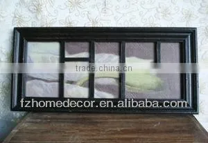 many opening wooden frame for hanging