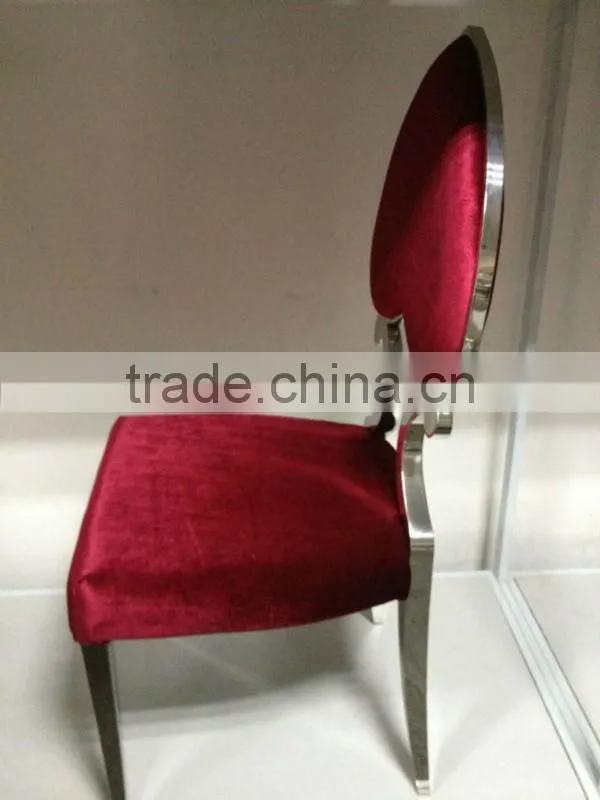 Waiting room Stainless steel chairs glides LH-066Y