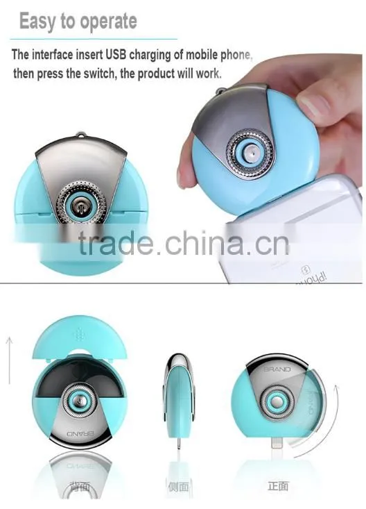 Lazy Mini Mobile Moisture Supplier Portable Facial Beauty Spay Moisturizer Humidifier For Wholesale