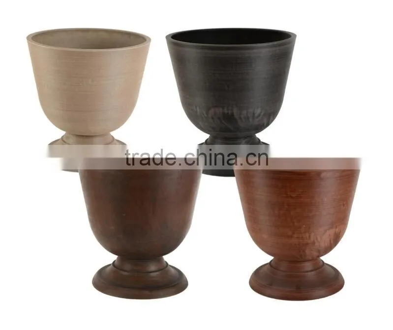 Cup-Shaped Garden Planter / UV Resistant outdoor container / Environmental Friendly outdoor Plant pots