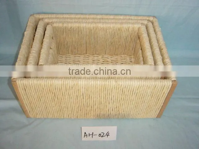 Store content baskets/straw basket/receive basket (box)