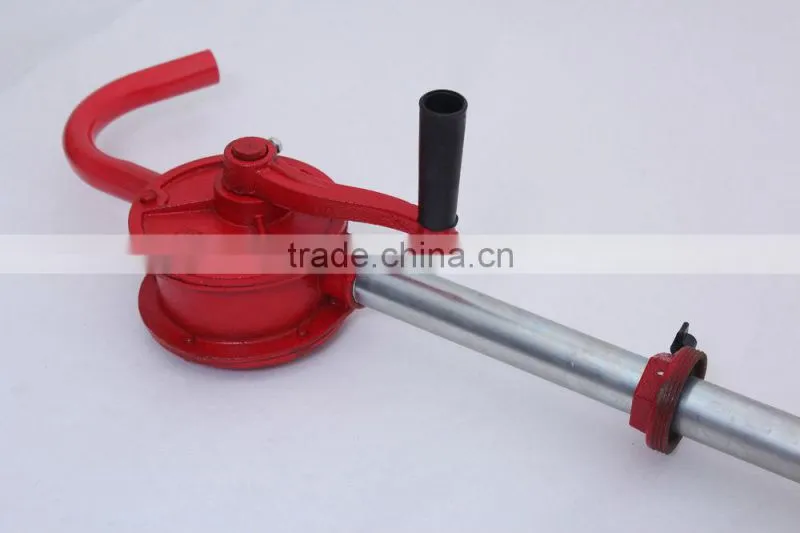 JS-32 Three Input Tube Cast Iron Oil Rotary Hand Pump For Drum