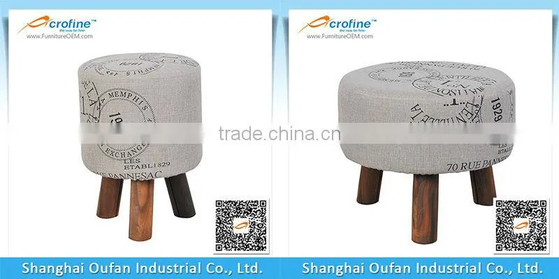 Oufan Portable Stable 3 Legged Wooden Stool