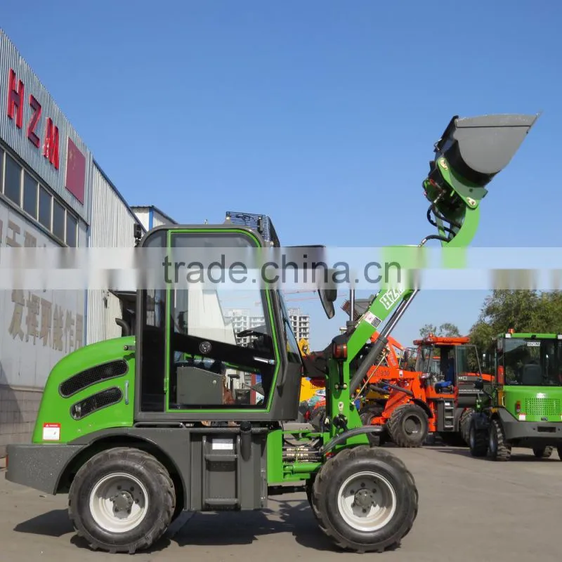 800KG mini redlader zl08 with changchai390