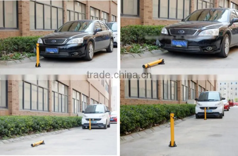 Foldable Parking Bollard For Car Park