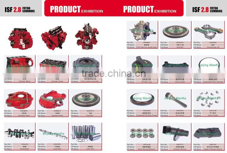 Air Oil Fuel Filter Servicing Kit for Foton Tunland Aumark isf2.8L Diesel Engine