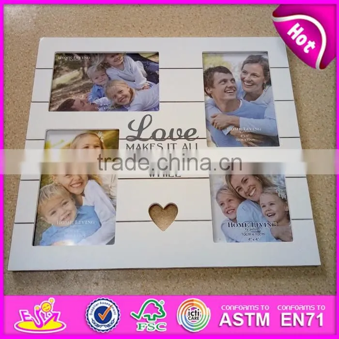 Customize home decoration wooden photo picture frame for sale W09A012